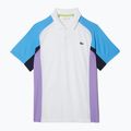 Polo Lacoste tennis uomo DH9265 bianco/argentino blu navy 5