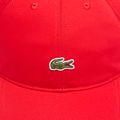 Cappello da baseball Lacoste RK0491 rosso 4