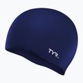 Cuffia TYR in silicone senza rughe per bambini navy