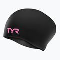 Cuffia TYR Wrinkle Free nero/rosa 3