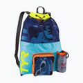 TYR Big Mesh Mummy Swim Bag 40 l blu/giallo 6