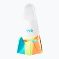 TYR Stryker Pinne da nuoto in silicone 37-38 EU bianco/multicolore 5