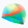 Cuffia da nuoto per bambini TYR Tiedye Silicone Multicolor Jr blue/yellow/green/orange