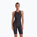 Costume da bagno intero donna TYR Fusion 2 Aerofit Shortjohn black