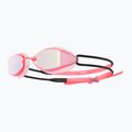 Occhiali da nuoto TYR Tracer-X Racing Mirrored rosa/nero 6
