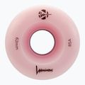 Ruote per pattini a rotelle FR Skates Luminous Led Quad Wheel 62mm/85A Sixies 6LED X4 flamingo 3