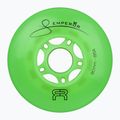 Ruote per pattini a rotelle FR Skates Downtown Wheel 84mm/85A Emperor X4 green/green