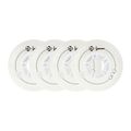 Ruote per pattini a rotelle Luminous Led Wheels Duo 84mm/85A X4 white/blue 6