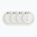 Ruote per pattini a rotelle Luminous Led Wheels Duo 72mm/85A X4 white/red
