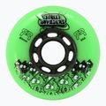 Ruote per pattini a rotelle FR Skates Street Invaders Wheels 80mm/84A X4 green/black