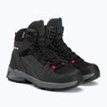 Alpina Tracker Mid, scarponi da trekking da uomo, nero/grigio 4