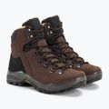 Stivali da trekking da donna Alpina Prima Mid marrone scuro 4