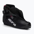 Scarponi da sci di fondo da uomo Alpina T 15 nero/rosso 7