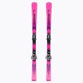 Sci da discesa femminile Elan Speed Magic PS + attacchi ELX 11 rosa