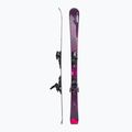 Sci da discesa femminile Elan Insomnia 14 TI PS + attacchi ELW 9 nero/viola 2