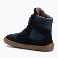 scarponi da neve Froddo Tex Winter blu scuro per bambini a piedi nudi 3