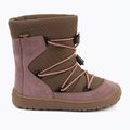 Doposci barefoot per bambini Froddo Barefoot Tex Track Wool dark pink