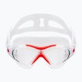 Maschera da nuoto per bambini Schildkröt Bali rosso 2