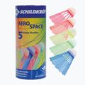 Volani da badminton Schildkröt Aero Space 5 pezzi multicolore