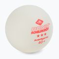 Palline da tennis da tavolo Donic-Schildkröt 3-Star Avantgarde Poly 40+ 3 pz. bianco. 3