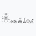 Tenda da campeggio per 3 persone High Peak Alfena 3 grigio nimbus 2