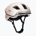 Casco da bici con indicatori di direzione ABUS Hyp-E champagne gold