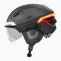 Casco da bicicletta ABUS Hyp-e Ace volcano titan con indicatori di direzione 3