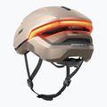 Casco da bici con indicatori di direzione ABUS Hyp-E champagne gold 4