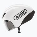 Casco da ciclismo ABUS Gamechanger TT 1.1 shiny white 3