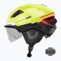 Casco da bici con indicatori di direzione ABUS Hyp-e Ace signal yellow 11