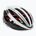 Casco da bici ABUS Aventor rosso fiammante