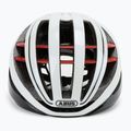Casco da bici ABUS Aventor rosso fiammante 2