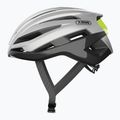 Casco da bici ABUS StormChaser argento lucido 3