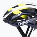 Casco da bicicletta ABUS AirBreaker Movistar Team 24 blu/giallo/bianco 7