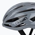 Casco da bicicletta ABUS StormChaser Ace grigio corsa 7