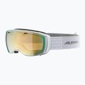 Alpina Estetica Q-Lite bianco perla lucido/mandarino sph occhiali da sci 6