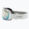 Occhiali da sci Alpina Granby QV bianco lucido/oro sph 3