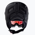 Casco da sci Alpina Attelas Visor QVM nero opaco/argento 3