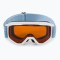 Occhiali da sci Alpina Piney per bambini bianco/blu opaco/arancio 2