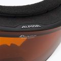 Occhiali da sci Alpina Nakiska nero opaco/arancio 5