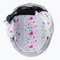 Casco da sci Alpina Carat bianco/deco per bambini 5