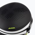 Casco da sci Alpina per bambini Zupo Visor Q-Lite carbone/neon opaco 7