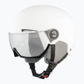 Casco da sci Alpina Arber Visor Q Lite bianco opaco 9