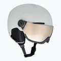 Casco da sci Alpina Arber Visor Q Lite grigio opaco