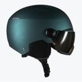 Alpina Arber Visor Q Lite casco da sci benzina/verde opaco 2