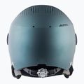 Alpina Arber Visor Q Lite casco da sci benzina/verde opaco 12