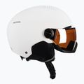 Casco da sci Alpina Arber Visor Q Lite bianco opaco 4