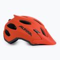 Casco da bici Alpina per bambini Carapax arancio zucca opaco 3