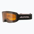 Occhiali da sci Alpina Nakiska nero/rosa opaco/arancio 6