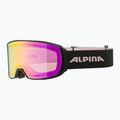 Occhiali da sci Alpina Nakiska Q-Lite nero/rosa opaco/rosa 6
